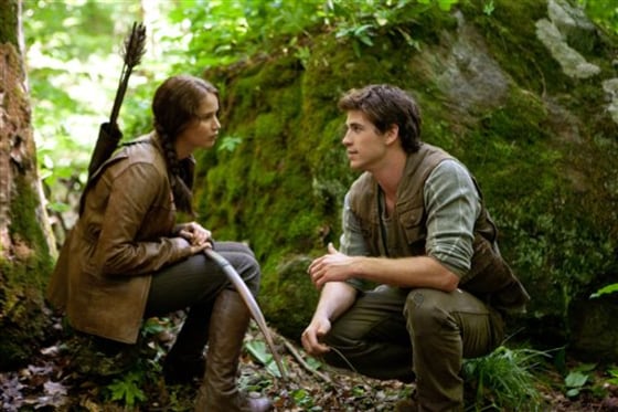 \"The Hunger Games\" led the box office again.